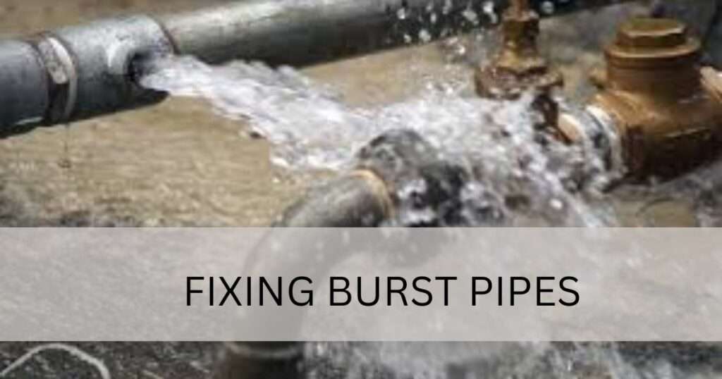 how long does it take to fix a burst pipe?